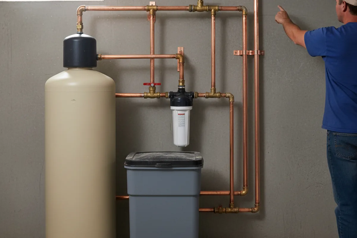 Whole-house water treatment system installed in Victoria